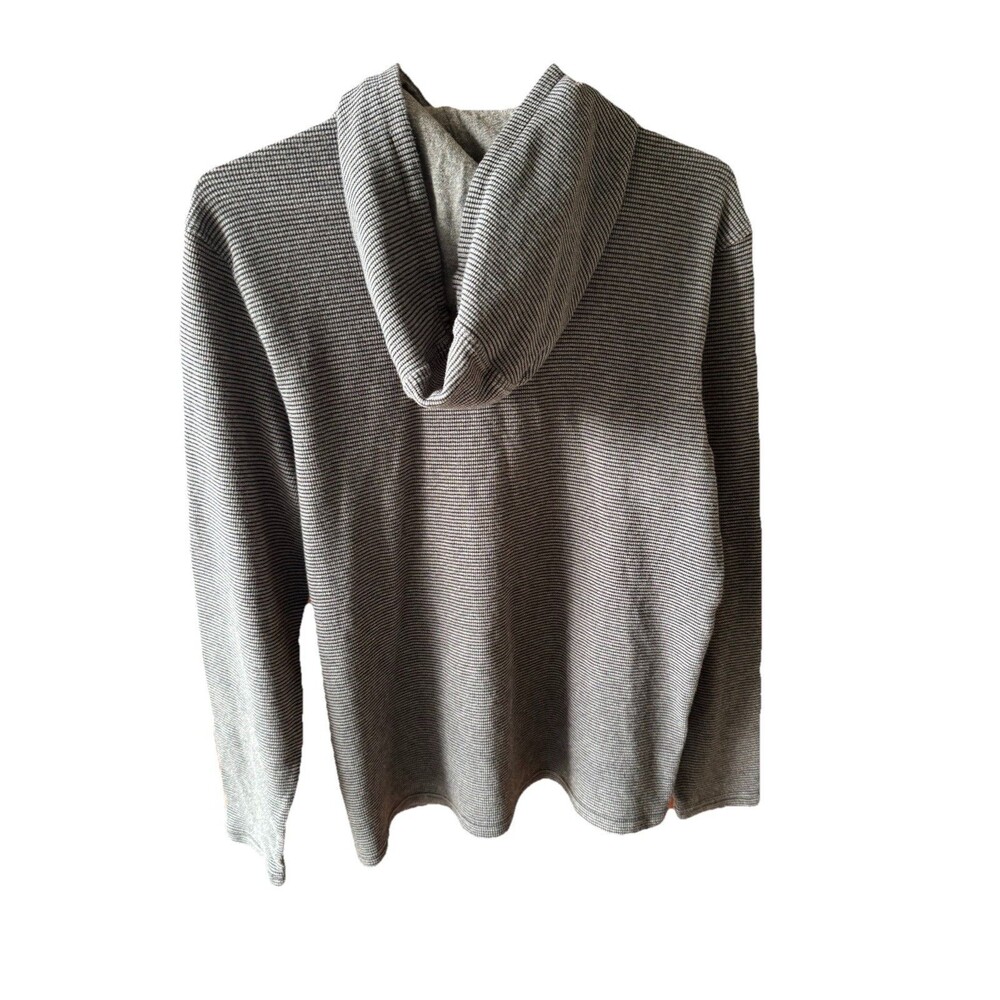Michael Kors Men’s‎ Gray Waffle Knit Pullover Hoodie Size XL - Picture 4 of 7